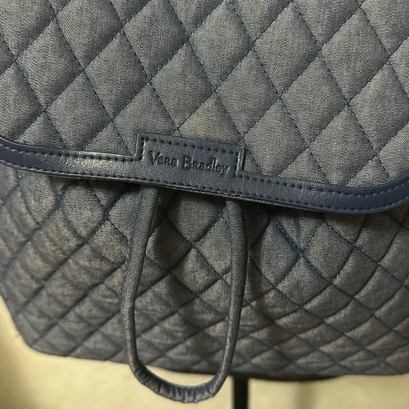Vera Bradley Quilted mini Backpack w/ Wallet - Picture 3 of 7